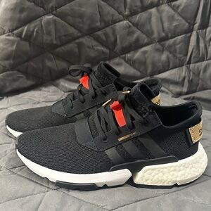 adidas POD Black Sneakers 6Y